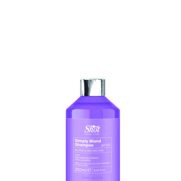 SHOT SIMPLY BLOND SHAMPOO Шампоан за руса коса