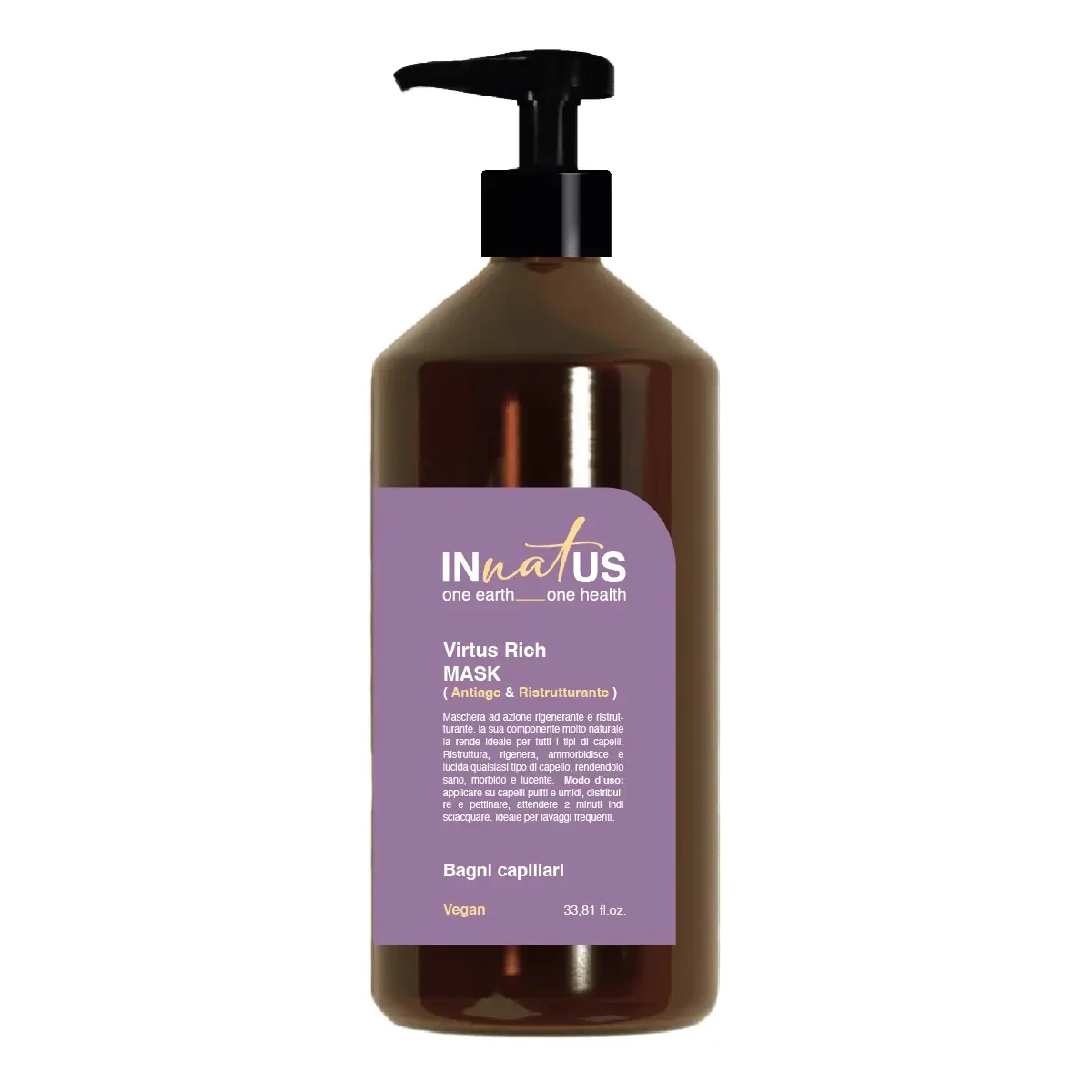 Innatus Virtus Rich Mask pH 3.8 // Преструктурираща маска - 1000 ml Innatus Virtus Rich Mask pH 3.8 // Преструктурираща маска - 1000 ml